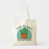 De Plant whisker Tote Bag (Voorkant)