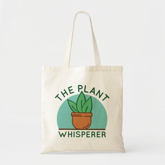 De Plant whisker Tote Bag (Voorkant)
