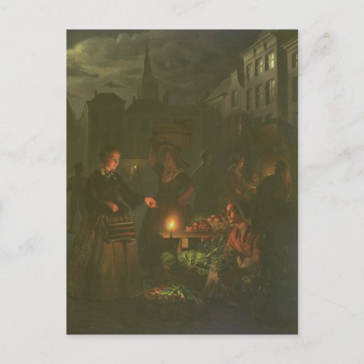De plantaardige stallen briefkaart (Voorkant)