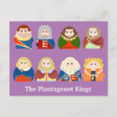 De Plantagenet Kings Briefkaart (Voorkant)