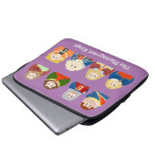 De Plantagenet Kings Laptop Sleeve (Voorkant onderkant)