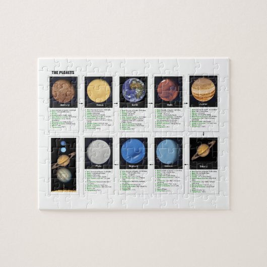 De planten legpuzzel (Horizontaal)