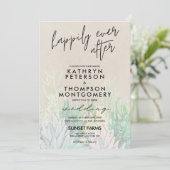 De Planten van de waterverf worden gelukkig ooit n Kaart (Staand voorkant)