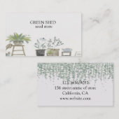 De Planten Visitekaartje (Voorkant / Achterkant)