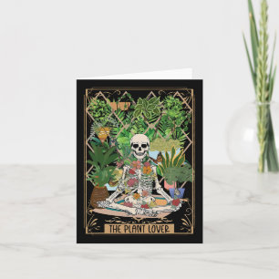 De Plantenliefhebber Tarotkaart Skelet Griezelig S Kaart