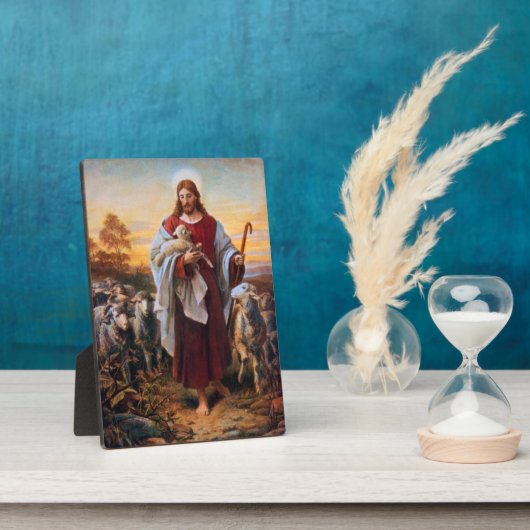 De Plaque de Goede Shepherd Fotoplaat (Zijkant)