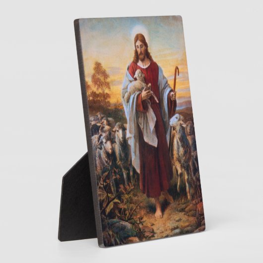 De Plaque de Goede Shepherd Fotoplaat (Zijkant)