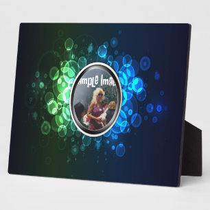 De Plaque van de Kunst van Bokeh Fotoplaat