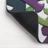 De plastic Aantallen Mousepad van het Speelgoed Muismat (Hoek)