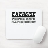 De plastische chirurgie van het arme Man is zeker Muismat (Met muis)