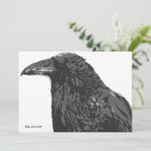 De platte Kaart van Raven (Staand voorkant)