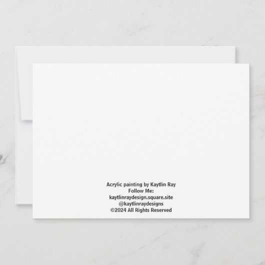 De platte Kaart van Raven (Achterkant)