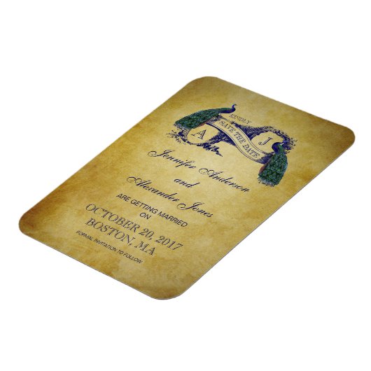 De Plattelander van de pauw bewaart de Datum Magneet (Linkerzijde)