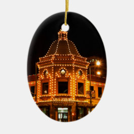 De Plaza lampjes van de stad Kansas Keramisch Ornament