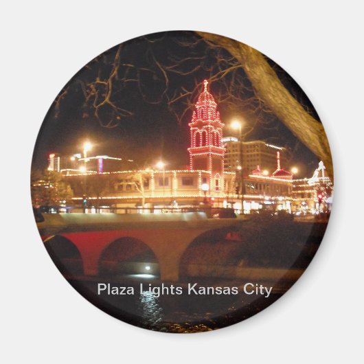 De Plaza Lights Magneet (Voorkant)