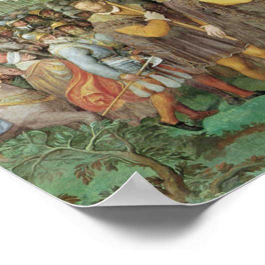 De plechtige ingang van keizer Charles V Poster (Hoek)