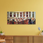 De plechtige zitting van de Staatsraad Canvas Afdruk (Insitu (Woonkamer))