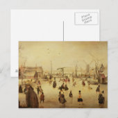 De pleidooien van de winter briefkaart (Voorkant / Achterkant)