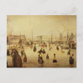 De pleidooien van de winter briefkaart (Voorkant)