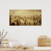 De pleidooien van de winter poster (Keuken)