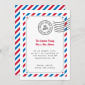 De plicht roept Militaire Bewegingsaankondiging Kaart (Voorkant / Achterkant)