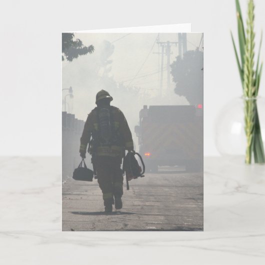 De plicht roept Wenskaart Kaart (Voorkant)