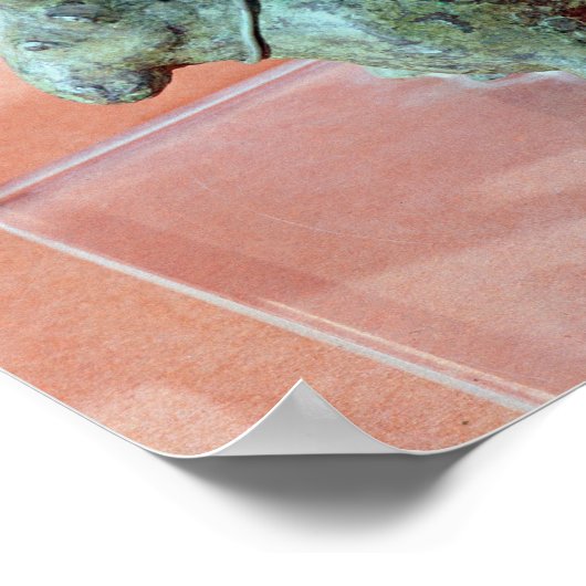 De ploeg van Arezzo Poster (Hoek)