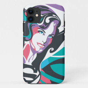 De Plons van de Kleur van Supergirl wervelt 2 Case-Mate iPhone Case