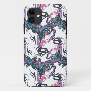 De Plons van de Kleur van Supergirl wervelt Case-Mate iPhone Case
