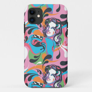 De Plons van de Kleur van Supergirl wervelt iPhone 11 Hoesje
