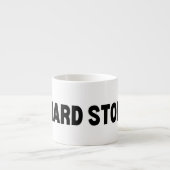 De Plotselinge Herijking | Harde Stop Espresso Kop (Voorkant)