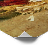 De pluimveemarkt, 1885 poster (Hoek)