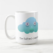 De pluizige wolk kan een sprenkeling van magie bre koffiemok (Links)