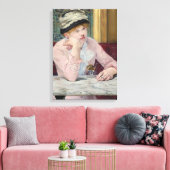De plum door Manet Impressionist Painting Canvas Afdruk (Insitu (Woonkamer))