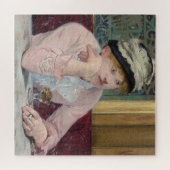 De plum door Manet Impressionist Painting Legpuzzel (Horizontaal)
