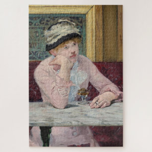 De plum door Manet Impressionist Painting Legpuzzel