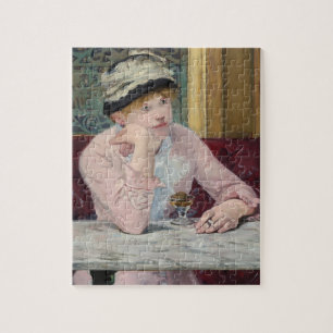 De plum door Manet Impressionist Painting Legpuzzel