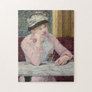 De plum door Manet Impressionist Painting Legpuzzel