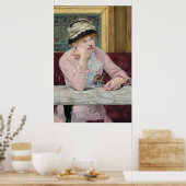De plum door Manet Impressionist Painting Poster (Keuken)