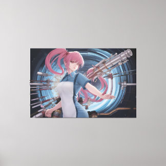 De Plumber (Anime) Canvas Afdruk