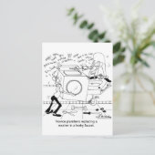 De Plumbers van de knoop installeren een Washer Briefkaart (Staand voorkant)