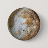 De PLUTO van de PLANEET (zonnestelsel) ~ Ronde Button 5,7 Cm (Voorkant)