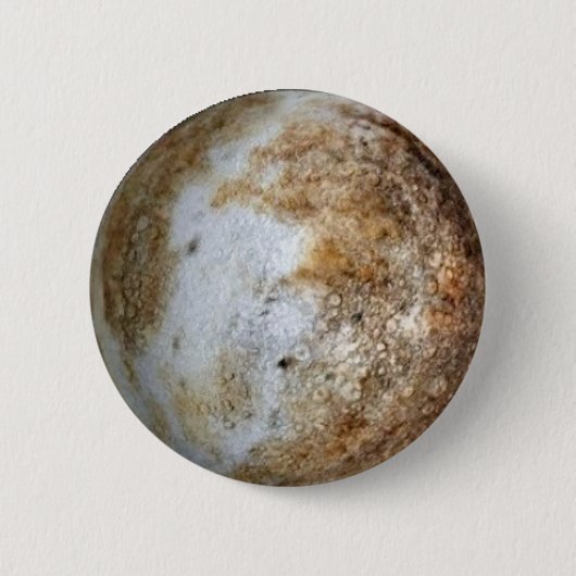 De PLUTO van de PLANEET (zonnestelsel) ~ Ronde Button 5,7 Cm (Voorkant)