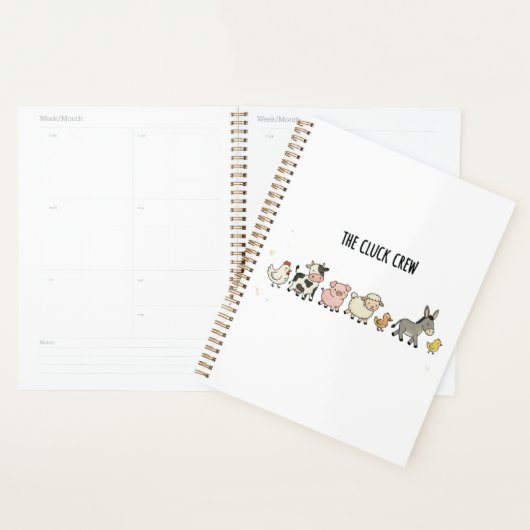 "De Pochok Crew" Planner (Display)