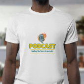 De Podcastingmanier vormgeven T-shirt