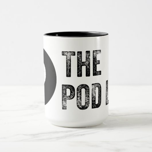 De podleven 15 oz Dual Tone-mok van cHoIcE! Mok (Midden)