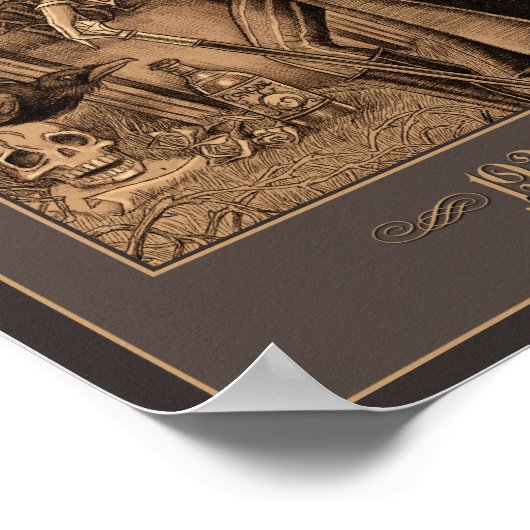 De Poe Toaster Poster (Hoek)