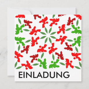 De Poedels van Kerstmis Feestdagenkaart