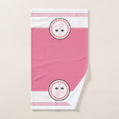 De Poederkamer (Roze) Handdoek (Handdoek)
