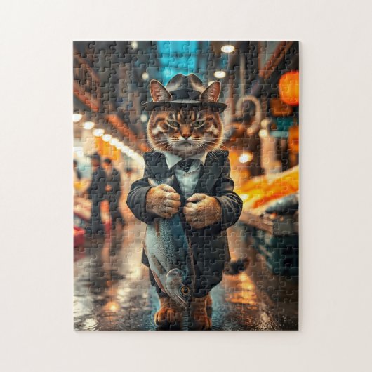 De Poesvader's vangst Legpuzzel (Verticaal)